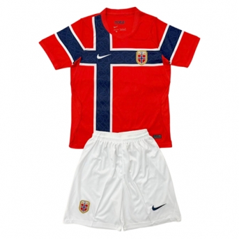 Billige Fotballdrakt Norge Replika Hjemmedraktsett Barn VM 2026 Kortermet (med bukser)